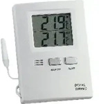 Thermometer Maximum-Minimum, digital, Kunststoff, wei&szlig; - wei&szlig;/wei&szlig;