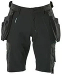 Shorts mit H&auml;ngetaschen ADVANCED, Schwarz, Gr&ouml;&szlig;e C44 - schwarz - C44