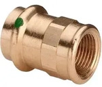 &Uuml;bergangsst&uuml;ck Sanpress 2212 22mm x Rp 3/4", RG o Sil-br, SC, Mehrkant
