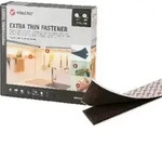 Extra Thin Fastener schwarz 20mm x 5m - schwarz