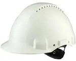 Schutzhelm, Uvicator, Ratschenverschluss, bel&uuml;ftet, Kunststoffschwei&szlig;band, Wei&szlig;