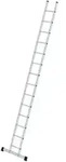 Anlegeleiter 14 Sprossen, Aluminium, L 4200mm, B 350mm, AH 5300mm