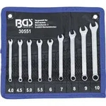 Maul-Ringschl&uuml;ssel-Satz SW 4 - 10mm 9-teilig