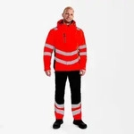 Safety Shelljacke, rot/schwarz, Gr. L - rot/schwarz - L