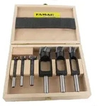 Famag Scheibenschneider Zapfenschneider Satz 6-teilig &Oslash;15, 20, 25mm u. Bormax 1622: