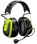 PELTORTM WSTM ALERTTM X Headset, hellgelbe Schalen, Kopfb&uuml;gel, kompatibel mit