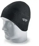Winterm&uuml;tze f&uuml;r Helme, Gr&ouml;&szlig;e L-XL - schwarz - L-XL