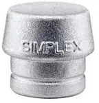SIMPLEX-Einsatz, Weichmetall, silber | D=50 mm | 3209.050