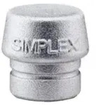 SIMPLEX-Einsatz, Weichmetall, silber | D=40 mm | 3209.040