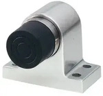 Bodent&uuml;rstopper, 2024,H 70mm, Aluminium, silberfarbig einbrennlackiert
