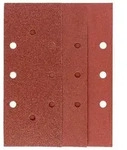 Schleifblatt-Set f&uuml;r Schwingschleifer K=60/120/180, 93 x 230 mm, 8 Loch, 10-tlg.