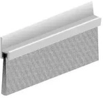 T&uuml;rbodendichtung alu IBS 50 100cm mit PP-B&uuml;rste
