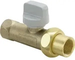 Gasger&auml;tekugelhahn G2107.1T Rp 1/2, vc, Messing, Durchgang, mit TAE