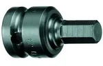 IN K 19 6 Kraftschraubereinsatz 1/2" Innen-6-kant 6 mm