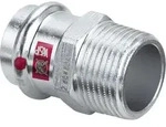&Uuml;bergangsst&uuml;ck Prestabo 1111 28mm x R 1", Stahl, SC-Contur, Mehrkant