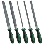 Handwerkzeuge Feilen-Set 200 mm, 5-tlg.