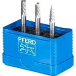 HSS Fr&auml;sstift Set 85 3-tlg. Zahnung 3 &Oslash; 12mm Schaft-&Oslash; 6mm universal mittel fein