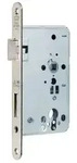 Einsteckschloss B-1206, PZW72/9, D65, F24 x 235 rund, vz, DR