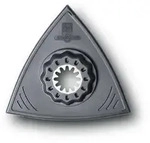 Schleifplatten-Set, flach, Kantenl&auml;nge 80mm, Aufnahme Starlock