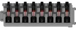 PRO Robertson Impact Bit, R1(x2), R2(x4), R3 (x2), 55 mm, 8-tlg.