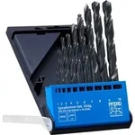 Spiralbohrer-Set 10-tlg. STEEL HSSG N DIN 338 universal