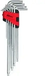 Torx-Winkelstiftschl&uuml;ssel-Satz mit Bohrung, XL, 9-teilig TB10-TB50