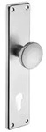 Knopfschild 2344/9203, LS eck,PZ92,edelstahl,o. No.