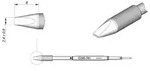 L&ouml;tspitze Serie C245 Mei&szlig;elform, C245741/2,4 x 0,6mm, gerade