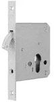 Schiebet&uuml;rschloss 0371, mit Zirkelriegel, PZ, D55, F20 x 172 k&auml;ntig, ER