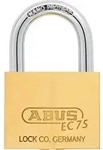 AV-Vorhangschloss 75/50 Lock-Tag, Messing massiv