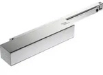 T&uuml;rschlie&szlig;er TS 93 G Basic,EN 2-5,m. Gleitschiene,silberfarbig - EN 2-5