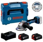 Werkzeug-Set: GWS 18V-11 S + 2x GBA 5.0Ah + GAL + Trennscheibe 125 in L-BOXX