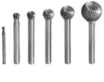 HM Kugel-Fr&auml;sstift Form D, 16mm - silber