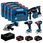 Combo Kit 18V Werkzeug-Set: GSR 18V-65 + GDX 18V-285 + GBH 18V-26 + GWS 18V-11