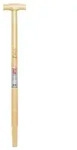 Spatenstiel Esche T-Stiel 85cm gerade
