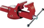 Schraubstock mit Rohrspannbacken 120mm