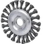 Stahldrahtrundb&uuml;rste 0,5mm, &Oslash; 125mm