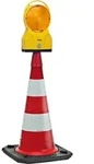 Tl Kegelblitzleuchte 750mm - gelb