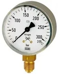Schwei&szlig;technikmano, Stahl, acetylene, G 1/4 unten, 0-2,5 bar, &Oslash;63 (411)