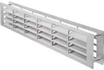 Exklusiv-L&uuml;ftung 440 x 77mm wei&szlig;aluminium