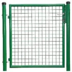 Gartentor gr&uuml;n-beschichtet 1-fl&uuml;gelig 1500x1500