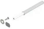 TIP-ON f&uuml;r T&uuml;ren (Set), Langversion, mit Magnet, seidenweiss