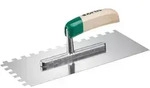 Gl&auml;ttekelle rostfrei 280 x 130mm Zahnung 10 x 10