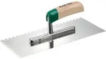 Gl&auml;ttekelle gezahnt rostfrei 280x130mm Zahnung 6x6