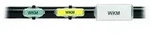 Kabelmarkierung tra Kabel &oslash;10-317mm Kst transp 30x8mm mit Textfeld aufschieb