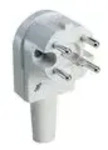 Perilex-Stecker 16A 400V 3P+N+E Duropl IP20 abgew halogenfrei ws RAL1013