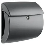 GA-Briefkasten, Pearl 886 GR, Kunststoff, anthrazitgrau matt
