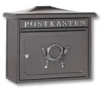 Stahlblech-Briefkasten Sylt 1883 alteisen-farbig