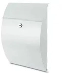 Stahlblech-Briefkasten 38700 wei&szlig; - wei&szlig;