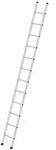 Sprossen-Anlegeleiter 350mm breit ohne Traverse 12 Sprossen